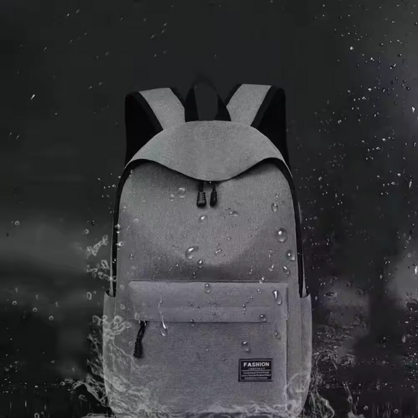 Zaino Oxford Unisex con Porta USB – Perfetto per Scuola, Università e Viaggi - Salute Farma
