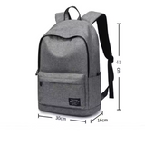 Zaino Oxford Unisex con Porta USB – Perfetto per Scuola, Università e Viaggi - Salute Farma