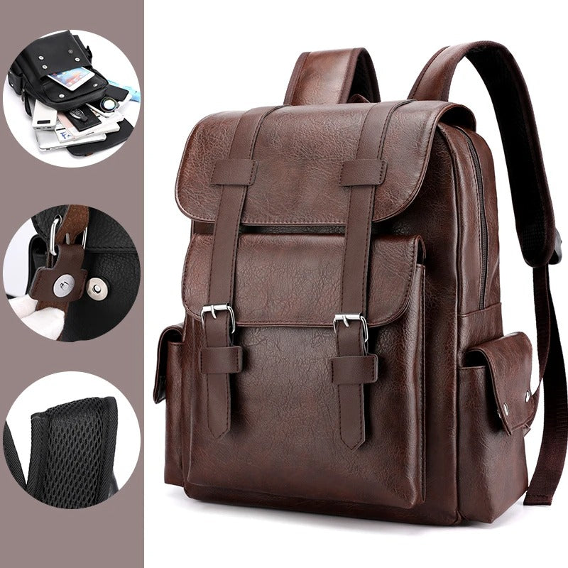 Zaino in pelle vintage - Salute Farma