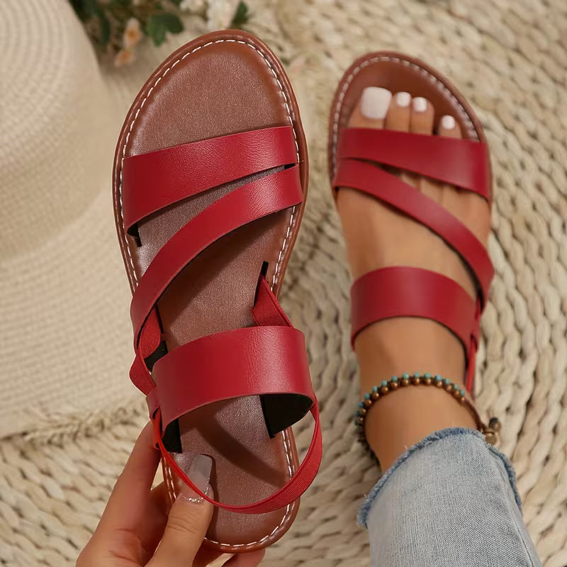 Sandali Donna Sofia Bassi Estivi Casual da Spiaggia