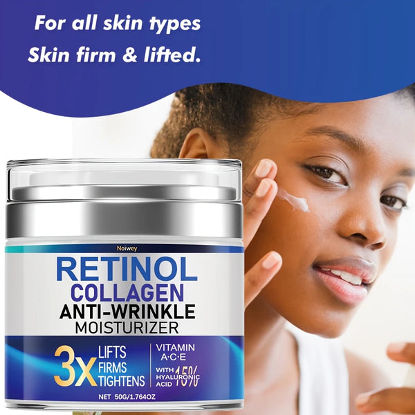 Crema Viso Al Retinolo E Collagene Con Vitamine E & C - Salute Farma