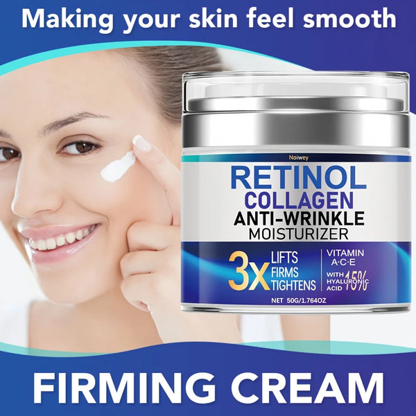 Crema Viso Al Retinolo E Collagene Con Vitamine E & C - Salute Farma
