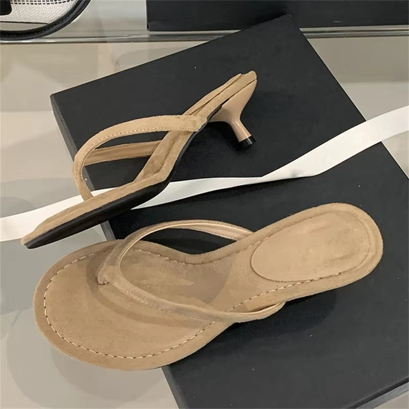 Sandali Donna con Tacco Sottile – Scarpe Eleganti Estive Mules Tacco a Spillo