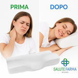 Cuscino Cervicale Ortopedico in Memory Foam – Sollievo per Dolore al Collo - Salute Farma