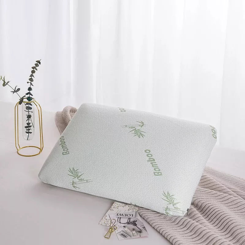 Cuscino cervicale Relax in Schiuma Memory e Bambù Naturale - Salute Farma