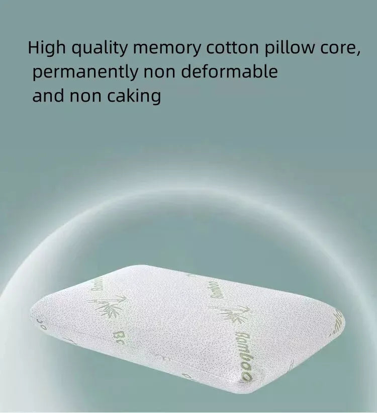 Cuscino cervicale Relax in Schiuma Memory e Bambù Naturale - Salute Farma