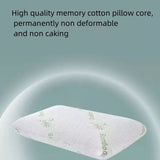 Cuscino cervicale Relax in Schiuma Memory e Bambù Naturale - Salute Farma