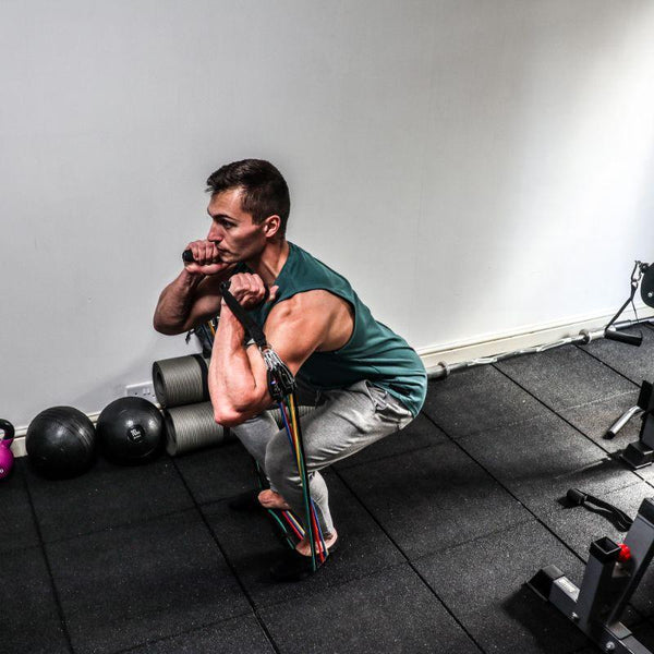 Bande elastiche fitness di resistenza per la muscolatura - Salute Farma