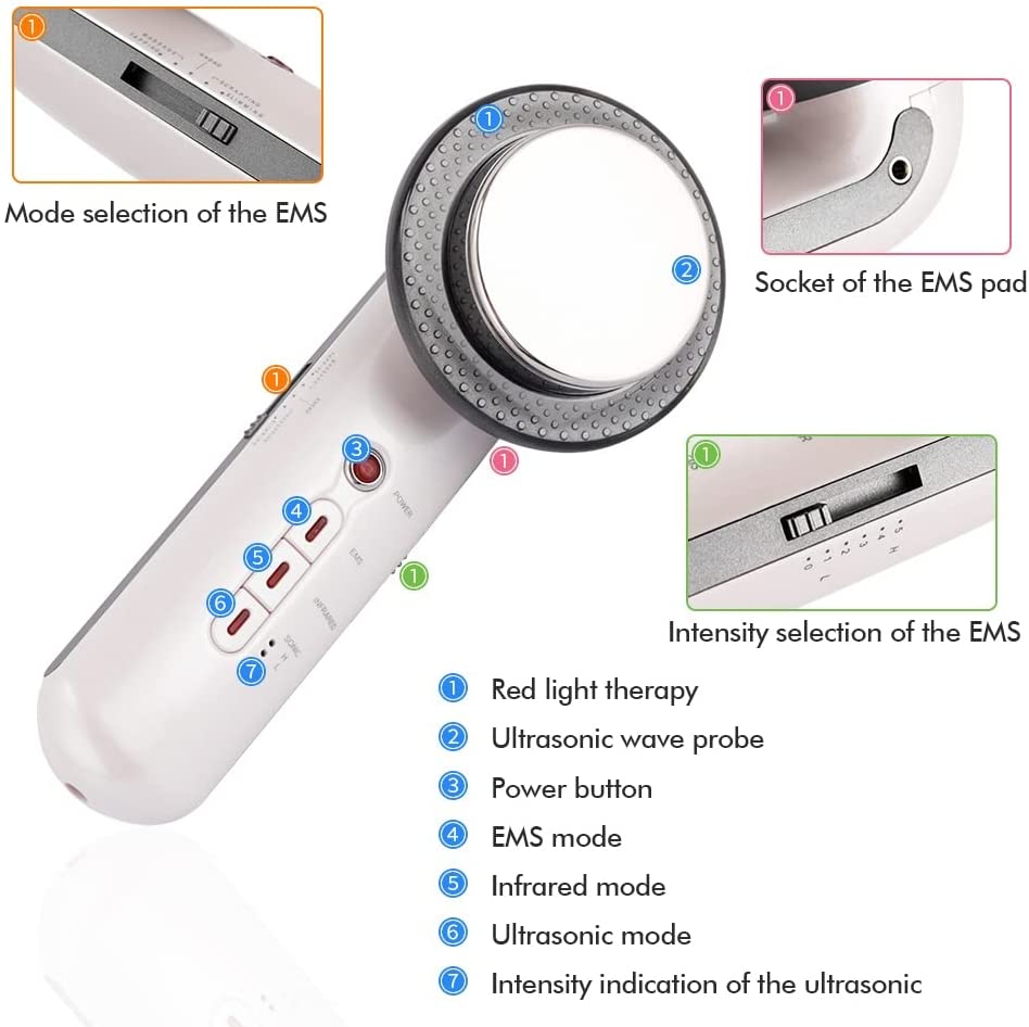 Massaggiatore anticellulite 3 in 1 ad ultrasuoni - Salute Farma