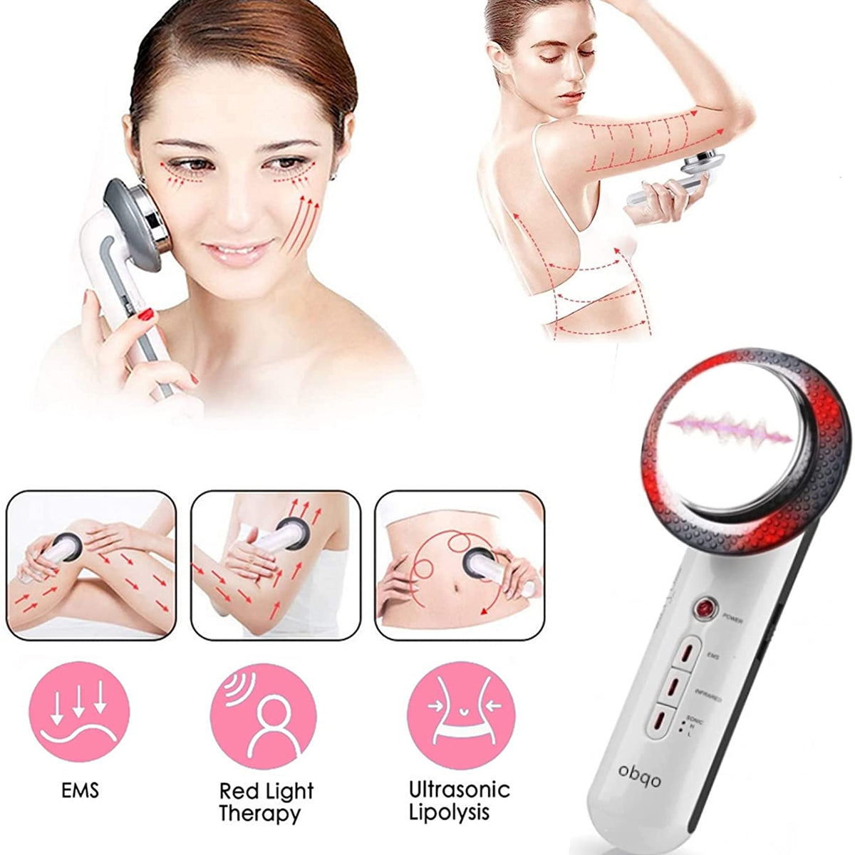Massaggiatore anticellulite 3 in 1 ad ultrasuoni - Salute Farma