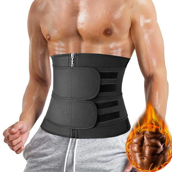 FASCIA ADDOMINALE PANCERA DIMAGRANTE NERO 120 X 25 Cm ADDOME NEOPRENE FITNESS - Foto 14