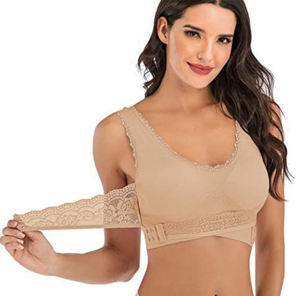 Reggiseno sportivo Push up in pizzo - Salute Farma